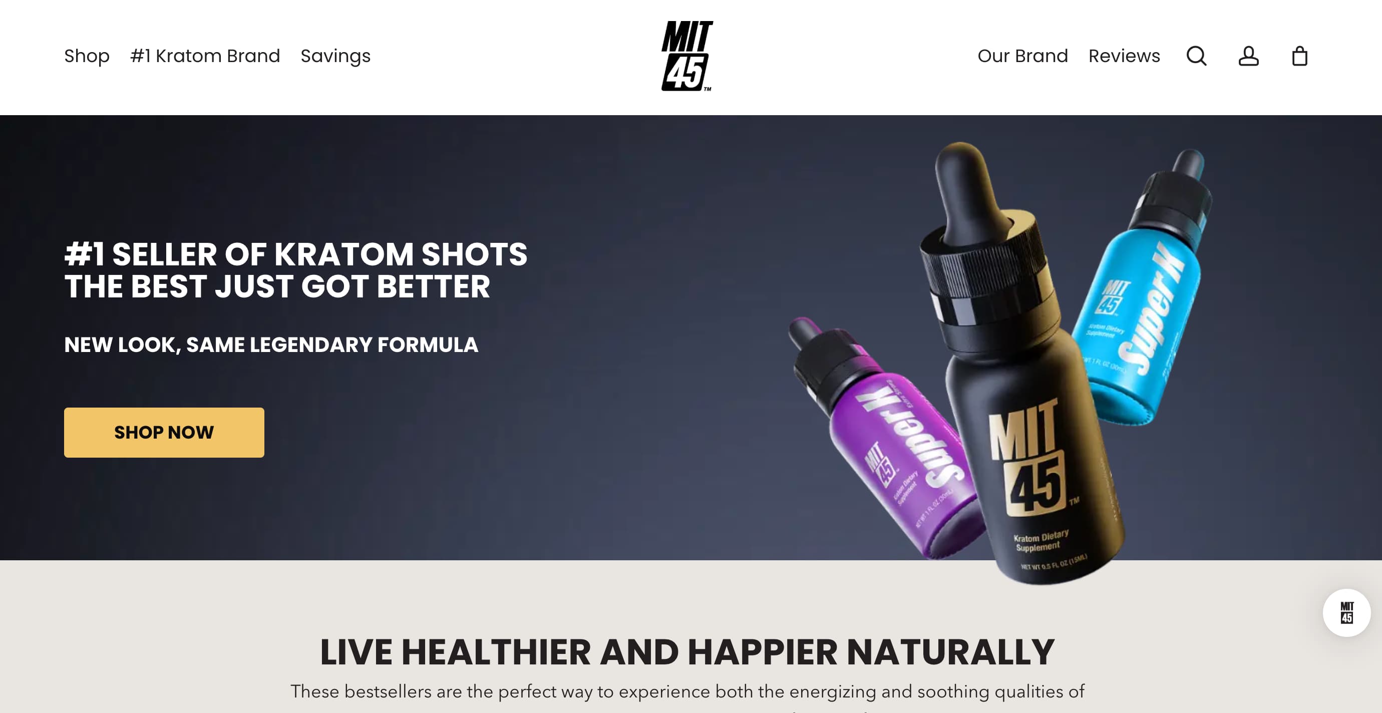 MIT45 Kratom Brand 206